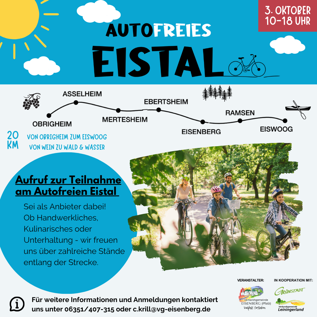 Autofreies Eistal + Aufruf (Instagram Post) - Autofreies Eistal